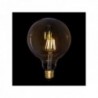Lâmpada Vintage LED G125 Egloo 6W E27 Branco Quente - AM-AL125 - 8435402564256