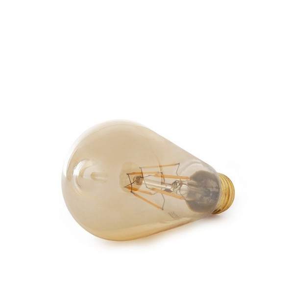 Lâmpada Vintage LED St64 Edison 6W E27 Branco Quente - AM-AL642 - 8435402564294