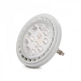 Lâmpada LED AR111 G53 SMD2835 7W 700Lm 30000H Branco Frio - HO-2835AR111-7W-CW - 8435402586548