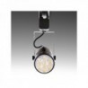 Foco Carril LED 7W 700Lm 30000H Ashley Preto Branco - PL218004-W-B - 8435402511687