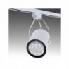 Foco Carril LED 12W 1200Lm 30000H Taylor Branco Branco Frio - PL218014-CW-W - 8435402512158