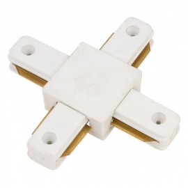 Conector X de Carril Monofásico Branco - PL218000X - 8435402511595