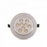 LED Downlight Ecoline Circular 9W 900lm 30000H Branco - HO-LEDDOWN-9W-W - 8435402505143