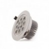 LED Downlight Ecoline Circular 12W 1200lm 30000H Branco - HO-LEDDOWN-12W-W - 8435402504986