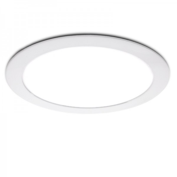 LED Downlight Slimline Circular Ecoline 295mm 25W 2000lm 30000H Branco Frio - GR-RDP16-25W-CW - 8435402504238