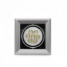 LED Downlight Quadrado 7W 700lm 30000H Branco - PL304040W - 8435402515494