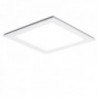 LED Downlight Slimline Quadrado Ecoline 225mm 18W 1350lm 30000H Branco Frio - JL-GP-LZ-6 - 8435402505679