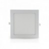 LED Downlight Slimline Quadrado Ecoline 225mm 18W 1350lm 30000H Branco Quente - JL-GP-LZ-6-WW - 8435402505679