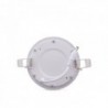 LED Downlight Slimline Circular Ecoline 120mm 6W 400lm 30000H Branco - JL-GP-LZ-1-W - 8435402505600