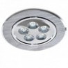 LED Downlight Ecoline Circular 5W 500lm 30000H Branco Quente - HO-LEDDOWN-5W-WW - 8435402505068