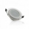 LED Downlight Circular Com Vidro 95mm 6W 450lm 30000H Branco Quente - GR-MB01-6W-WW - 8435402524793