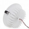 LED Downlight Ecoline 230mm 30W 2400lm 30000H Branco Quente - HO-8IN30WDL-WW - 8435402504726