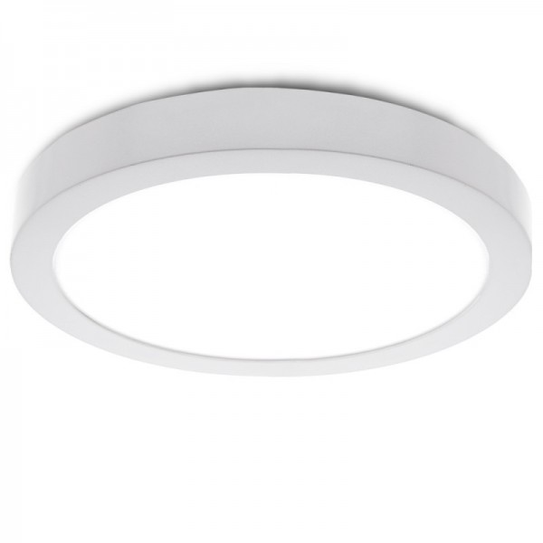 Luminária de Teto LED de Teto 225mm 18W 1190lm 30000H Branco Frio - JL-JM18WR-CW - 8435402505730