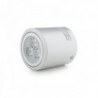 Downlight Montado em Superfície LED Alumínio 3W 300lm 30000H Branco Quente - HO-DOWNSUP3W-A-WW - 8435402504924