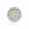 Downlight Montado em Superfície LED Alumínio 3W 300lm 30000H Branco - HO-DOWNSUP3W-A-W - 8435402504924