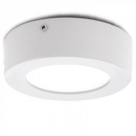 Luminária de Teto LED Circular Montagem em Superfície 120mm 6W 470lm 30000H Branco Frio - GR-MZMD01-6W-CW - 8435402524878