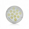 Downlight Montado em Superfície LED Alumínio 12W 1200lm 30000H Branco Frio - HO-DOWNSUP12W-A-CW - 8435402504900