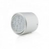 Downlight Montado em Superfície LED Alumínio 12W 1200lm 30000H Branco Frio - HO-DOWNSUP12W-A-CW - 8435402504900