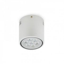 Downlight Montado em Superfície LED Alumínio 7W 700lm 30000H Branco Frio - HO-DOWNSUP7W-A-CW - 8435402504948