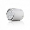 Downlight Montado em Superfície LED Alumínio 7W 700lm 30000H Branco - HO-DOWNSUP7W-A-W - 8435402504948