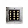 Projector Foco LED IP67 de Encastre 12W 1140Lm 30.000H Trinity Vermelho - PL2123009-0003 - 8435402511175