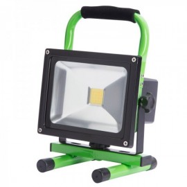 Projetor LED IP65 Bateria Recarregável 20W 2000lm 30000H Branco - UPL-FL20W - 8435402518723