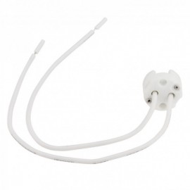 Suporte de Lâmpada Cerâmica GU5.3 Cabo 160 mm - KD-PORTALGU53 - 8435402506997