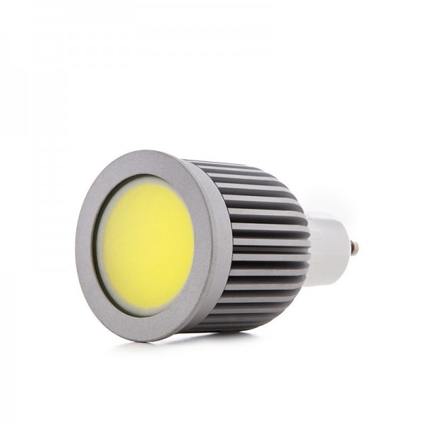 Lâmpada LED COB GU10 7W 580Lm 30000H Branco Quente - JL-JC05-GU10-7W-WW - 8435402505716