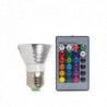 Lâmpada LED RGB 3W E27 Controle Remoto RGB - PL187220-E27 - 8435402509387