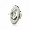 Aro Downlight Circular Inclinável Aço 92 mm - HO-ARO-T102 - 8435402504818