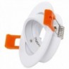 Aro Downlight Circular Inclinável Alumínio Branco 93 mm - HO-ARO-1004 - 8435402504788