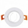 Aro Downlight Circular Inclinável Alumínio Branco 93 mm - HO-ARO-1004 - 8435402504788