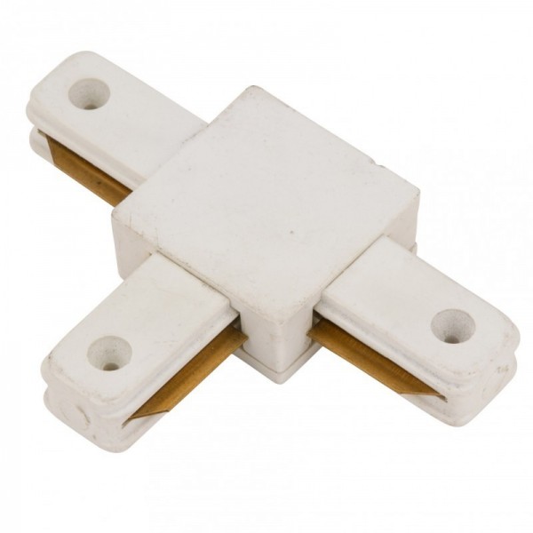 Conector T de Carril Monofásico Branco - PL218000T - 8435402511557