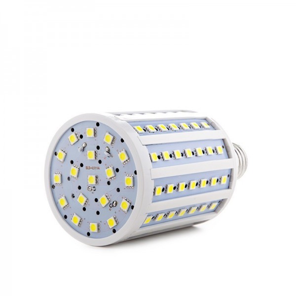 Lâmpada LED E27 5050SMD 20W 1400Lm 30000H Branco - SM-5050-102YMD-W - 8435402527183