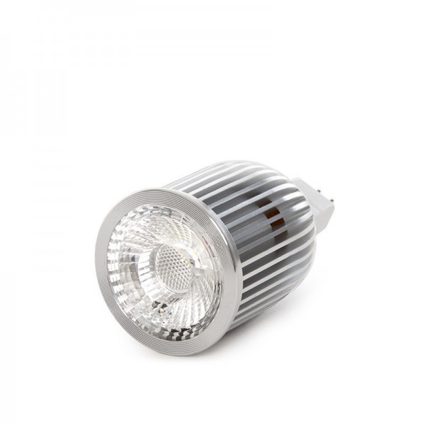 Lâmpada LED COB GU5.3 MR16 9W 810Lm 30000H Branco Quente - CA-MR16COB-9W-WW - 8435402520986