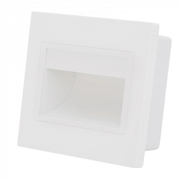 Luz LED de Encastre IP 40 1,5W 165Lm 30.000H Melody Branco - PT-W15B001-W - 8435402526995