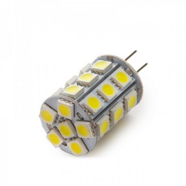 Lâmpada LED G4 SMD5050 3,5W 350Lm 30000H Branco - KD-G4-S27-5050SMD-W - 8435402530244