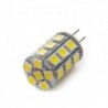 Lâmpada LED G4 SMD5050 3,5W 350Lm 30000H Branco Quente - KD-G4-S27-5050SMD-WW - 8435402530244