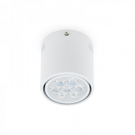 Downlight Montado em Superfície LED Branco 7W 700lm 30000H Branco Quente - HO-DOWNSUP7W-W-WW - 8435402530749