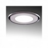 LED Downlight Circular Com Vidro Duo Branco/Azul 160mm 15W 1200lm 30000H Branco - GR-LHMB01-15W-W - 8435402528616