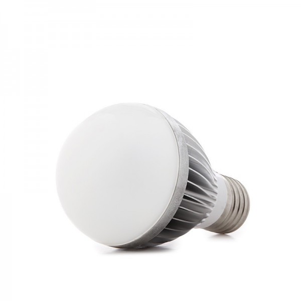 Lâmpada Esférica LED E27 5W 12 V AC/DC 425 lm 30000H Branco Quente - JL-12V-E27-5W-WW - 8435402532347