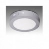 Luminária de Teto LED Circular Cromado 169mm 12W 930lm 30000H Branco Quente - GR-MZMD01C-12W-WW - 8435402531401