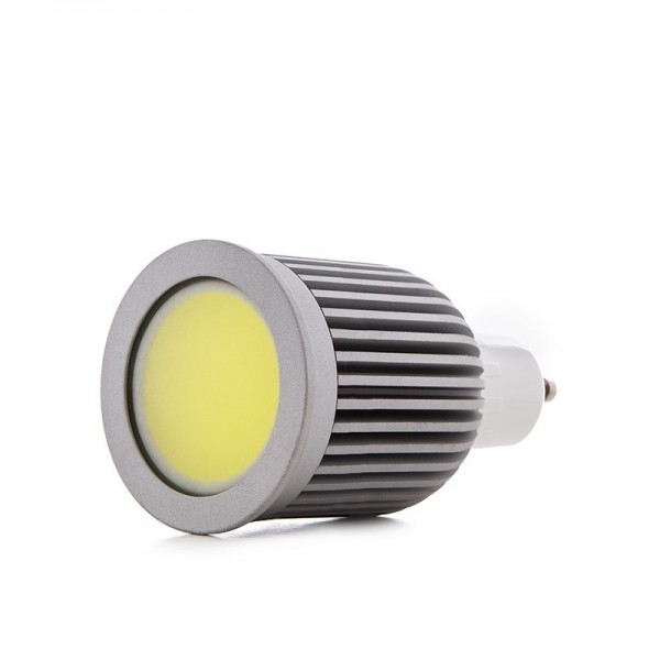 Lâmpada LED COB Regulável GU10 9W 880Lm 30000H Branco Quente - HO-COBDIMGU10-9W-WW - 8435402534860