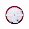 Luminária de Teto LED Circular Montagem em Superfície 215mm 18W 1450lm 30000H Vermelho Branco - HO-JM18WR-R-W - 8435402534341