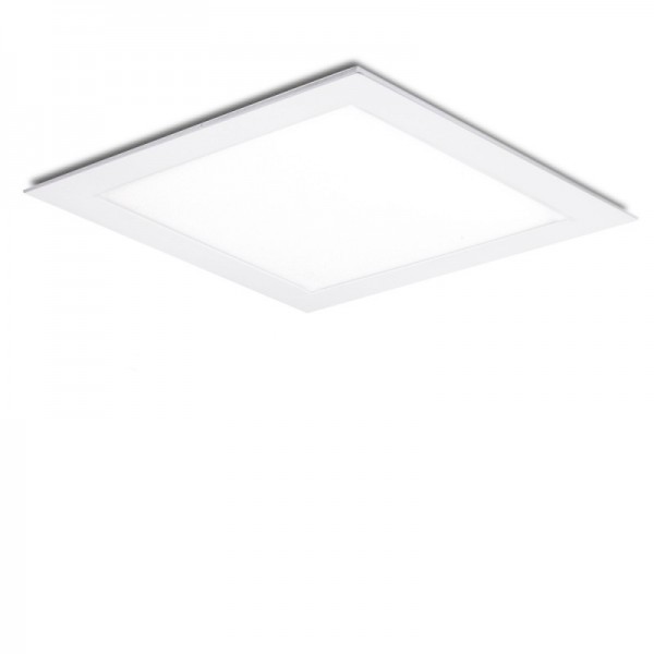 LED Downlight Slimline Quadrado Ecoline 300mm 25W 2180lm 30000H Branco Quente - HO-RDP-25W-WW - 8435402534440