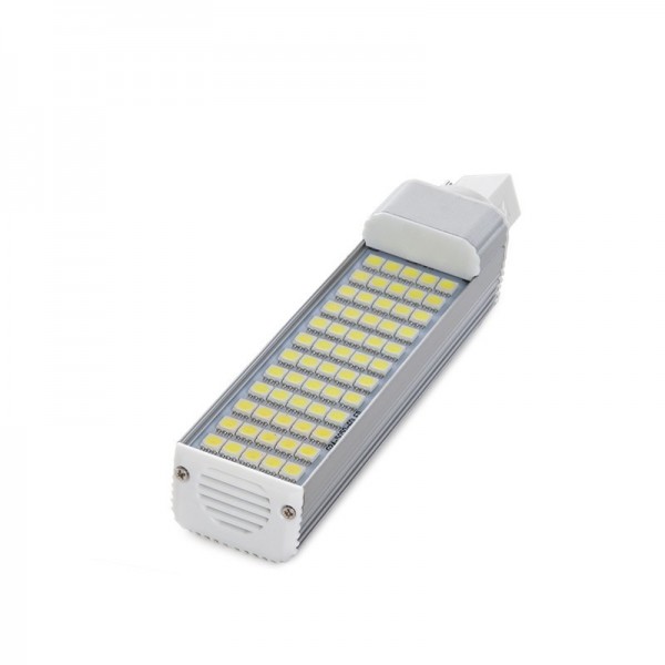 Lâmpada LED G24 60 X SMD5050 12W 1000Lm 30000H Branco Quente - CA-HLG24-12W-WW - 8435402537304