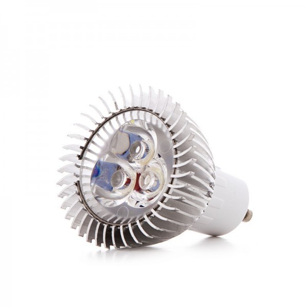 Lâmpada LED GU10 3W 200Lm 30000H Branco - HO-PCE-SD08-3W-W - 8435402537212