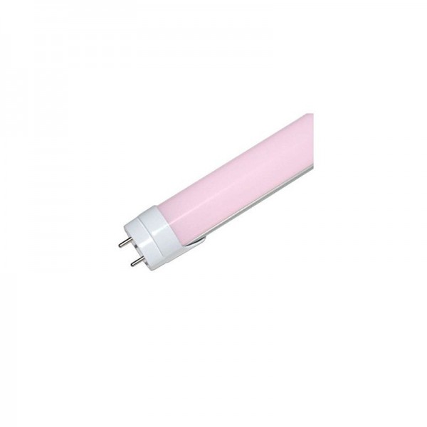 Tubo de LED 120 cm T8 18W 30000H Difusor Milky - Vermelho Rosado - NE-T8-1200-18W-R-O - 8435402536635