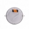 LED Downlight Slimline Circular Ecoline 240mm 20W 1860lm 30000H Prata Branco Quente - GR-RDP1305-20W-WW - 8435402537243