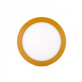 Luminária de Teto LED Circular Montagem em Superfície 224mm 18W 1450lm 30000H Amarelo Branco - HO-JM18WR-Y-W - 8435402534365